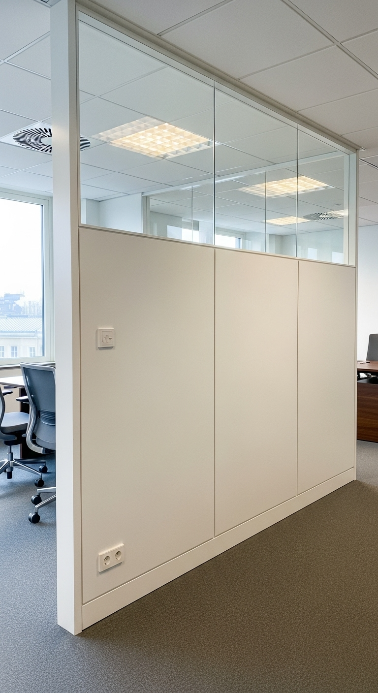 Divisória drywall comercial